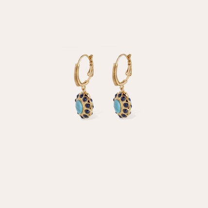 Boucles d'oreilles Tao Splash dorées