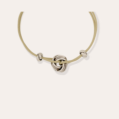 Bracelet lien Atik argenté