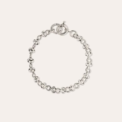 Atik silver chain bracelet