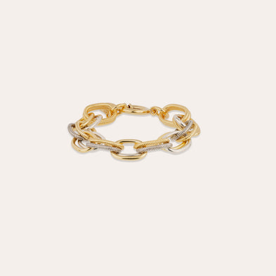 Bracelet Bell bicolore