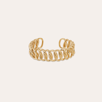 Bracelet Bronx petit modèle doré