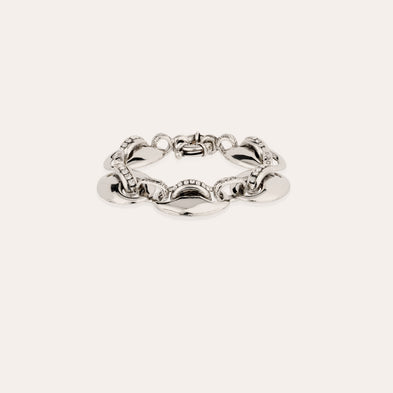 Bracelet Cophea strass mini argenté