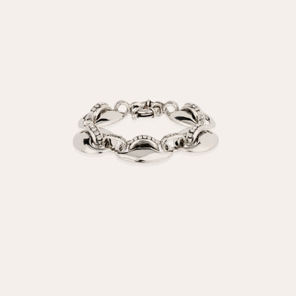 Bracelet Cophea strass mini argenté