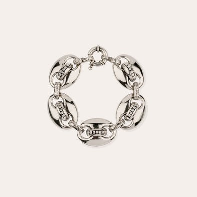 Bracelet Cophea strass mini argenté