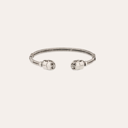 Bracciale Duality “Grand Scaramouche” torsade , color argento