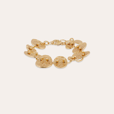 Eclipse gold bracelet
