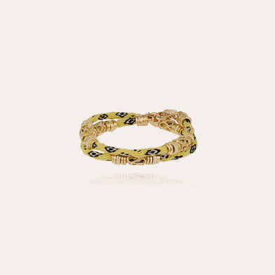 Bracelet Lima double doré