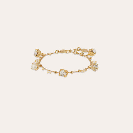 Lucce serti gold bracelet