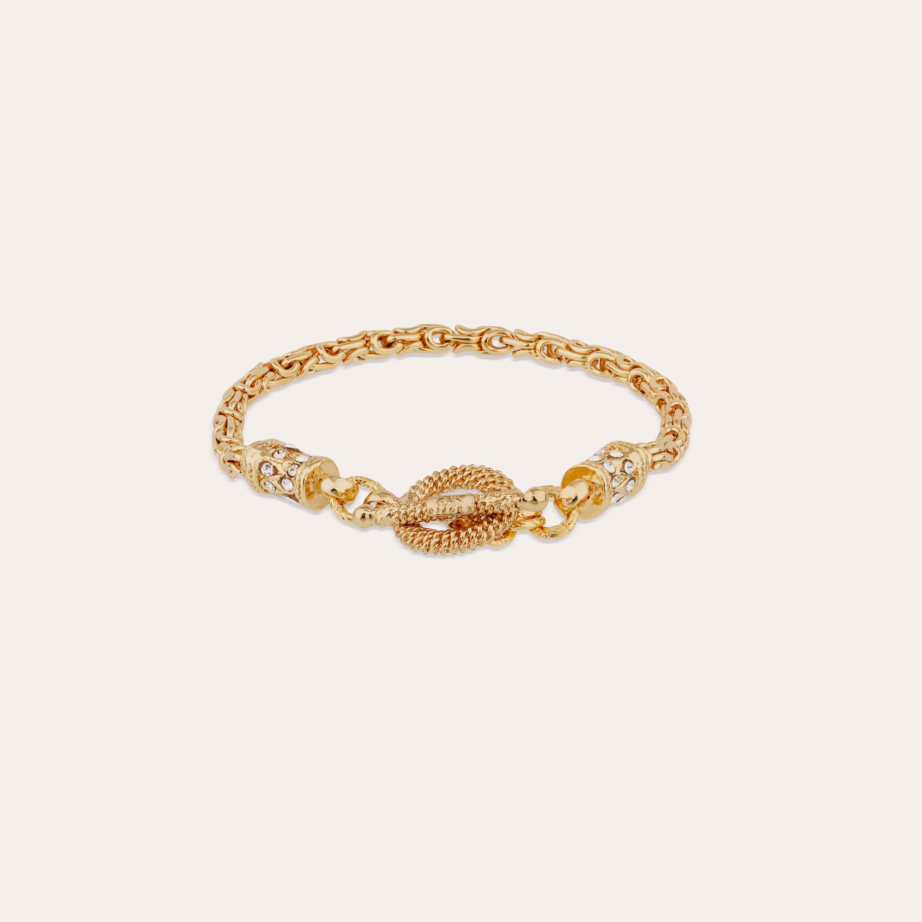 Gold-Plated Maglia Bracelet – Gas Bijoux
