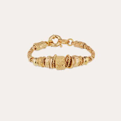 Marquise Chain gold bracelet