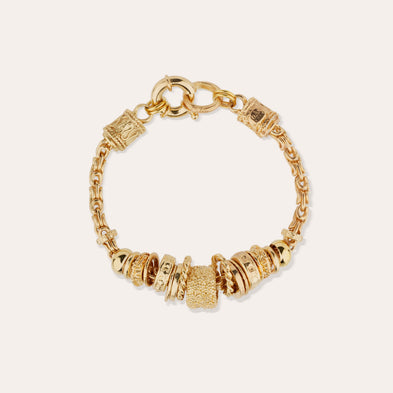 Marquise Chain gold bracelet