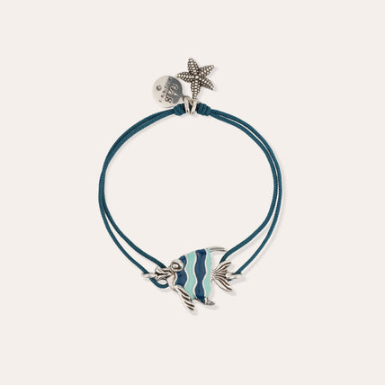 Bracelet lien Angelfish argenté