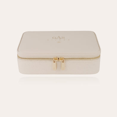 Boîte à bijoux grand modèle - Ecru