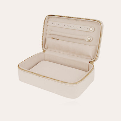 Boîte à bijoux grand modèle - Ecru