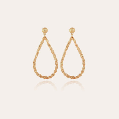 Boucles d'oreilles Bibi Liane mini dorées