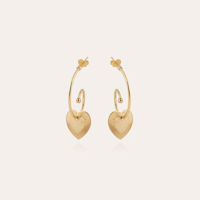Boucles d'oreilles Céline Love mini dorées
