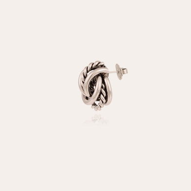 Boucles d'oreilles Lilou argentées