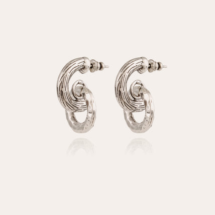 Pendientes Lizette plateados