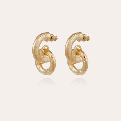 Boucles d'oreilles Lizette dorées