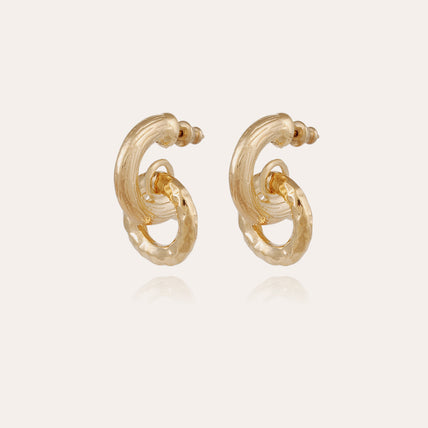 Boucles d'oreilles Lizette dorées