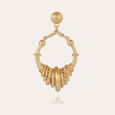 Boucles d'oreilles Maranzana mini dorées