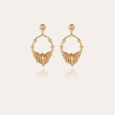 Boucles d'oreilles Maranzana mini dorées