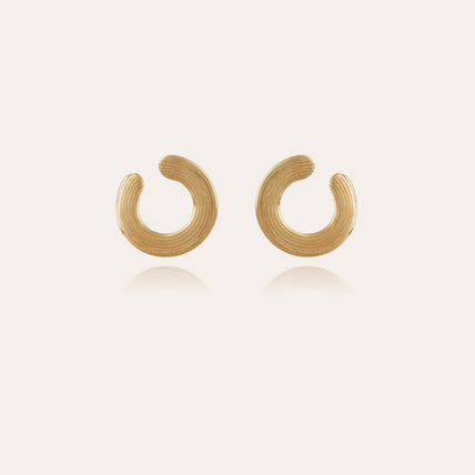 Boucles d'oreilles Poni dorées
