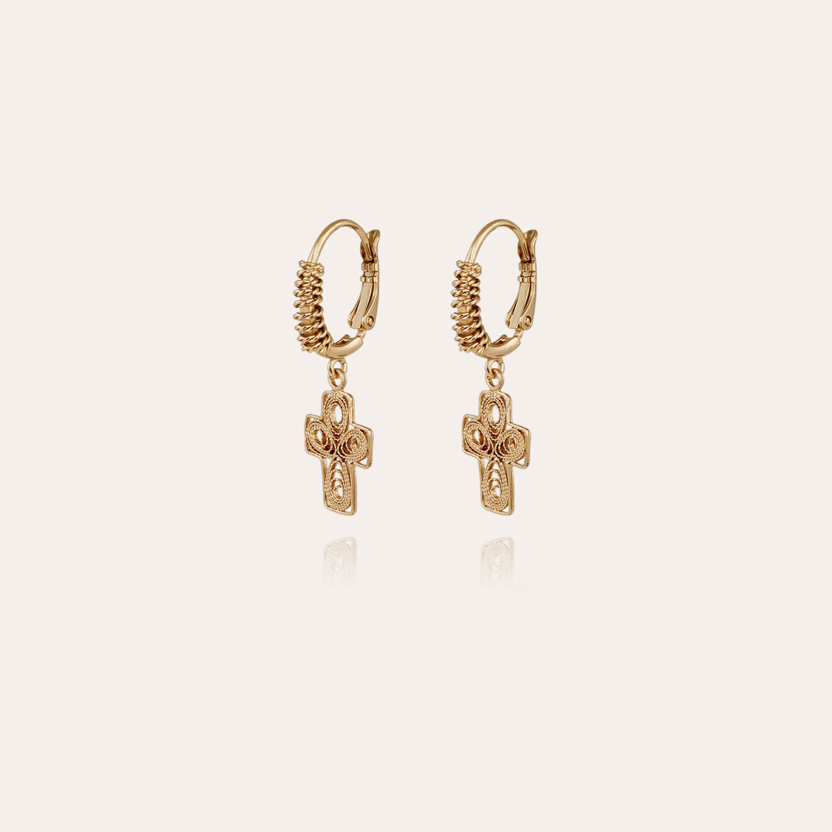 Yuca Cross Tao Earrings – Gas Bijoux