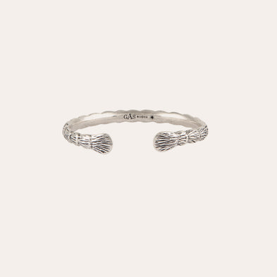Bracelet jonc Liane argenté