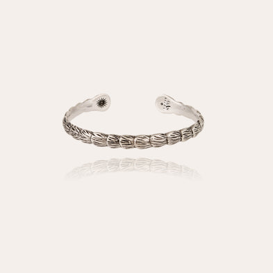 Bracelet Liane jonc large argenté