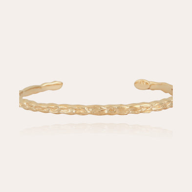 Bracelet jonc Liane mini doré