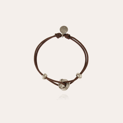 Bracelet lien Atik argenté