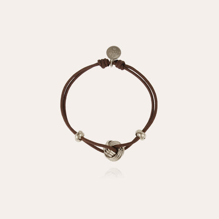 Bracelet lien Atik argenté
