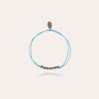 Bracelet Maman enfant argenté