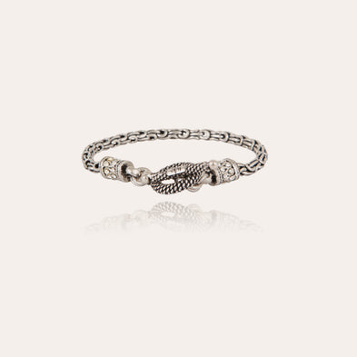 Bracelet Maglia argenté