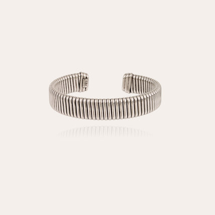 Bracciale Milos largo argentato
