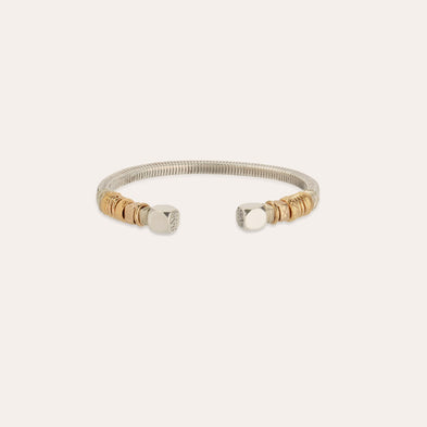 Bracelet Sari large bicolore