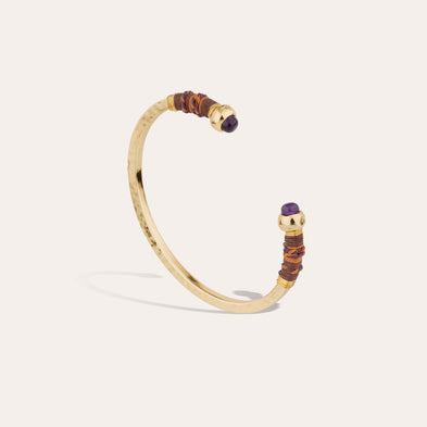 Gold Sari bracelet
