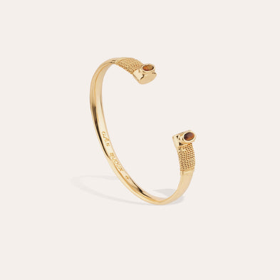 Bracelet Sarina doré - Oeil de Tigre