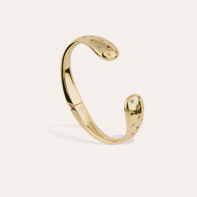 Bracelet Saint Germain Comète strass doré