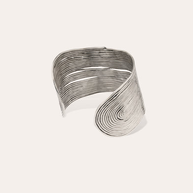 Bracelet Wave argenté