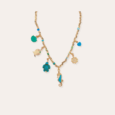 Alice children's gold necklace
