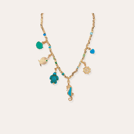Collier Alice enfant doré