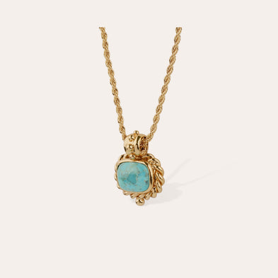 Collier Amarante doré