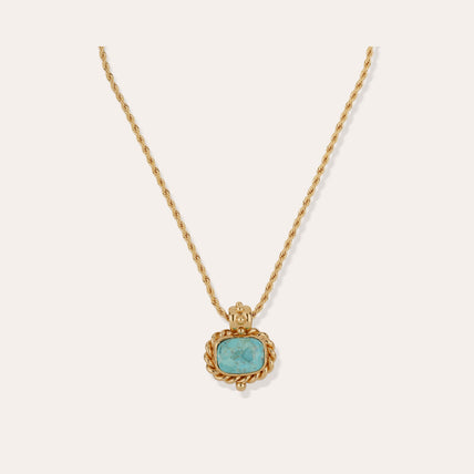 Collier Amarante doré