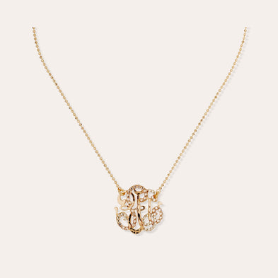Collier Arabesque petit modèle doré