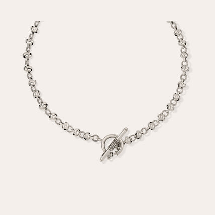 Collier Atik chaîne argenté