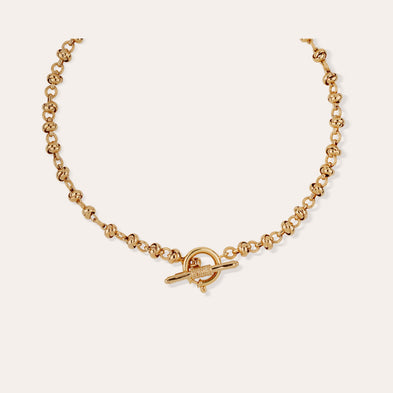 Atik chain gold necklace