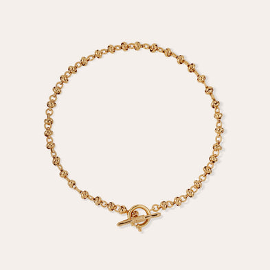 Atik chain gold necklace