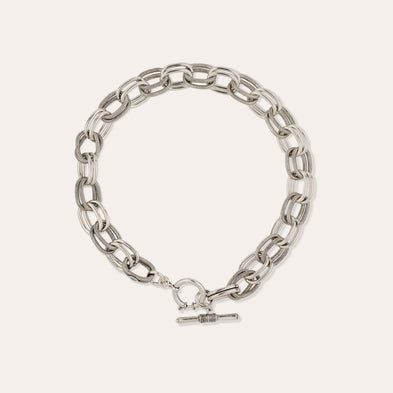 Collier Bell argenté